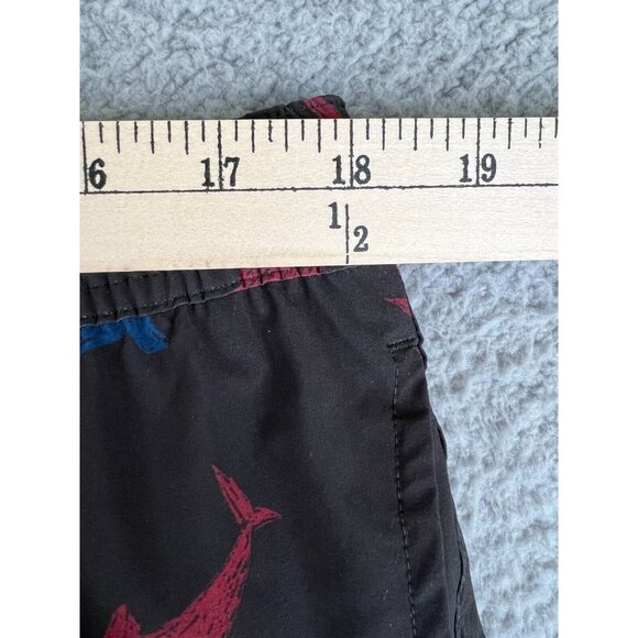 Bonobos Shorts Mens Size XL Black Beach Board Shorts Swim Trunks Shark AOP Sand - Picture 8 of 13